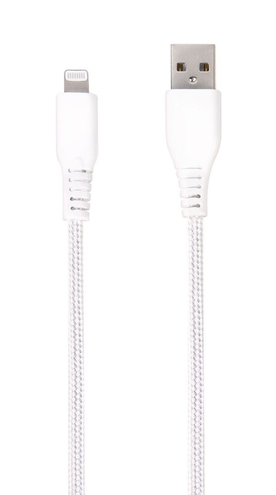 Vivanco Longlife Lightning kabel MFI 1.5m Vit