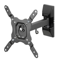 Vivanco 1-arm Vridbart väggfäste VESA 200/43"/25kg Svart
