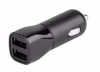 Vivanco 2xUSB Billaddare (2.4A+1A) 12/24V Svart