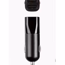 Vivanco 2xUSB Billaddare (2.4A+1A) 12/24V Svart