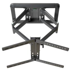 Vivanco 2-arm Vridbart väggfäste VESA 600/85"/60kg Titan