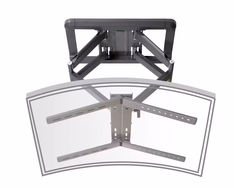 Vivanco 2-arm Vridbart väggfäste VESA 600/85"/60kg Titan