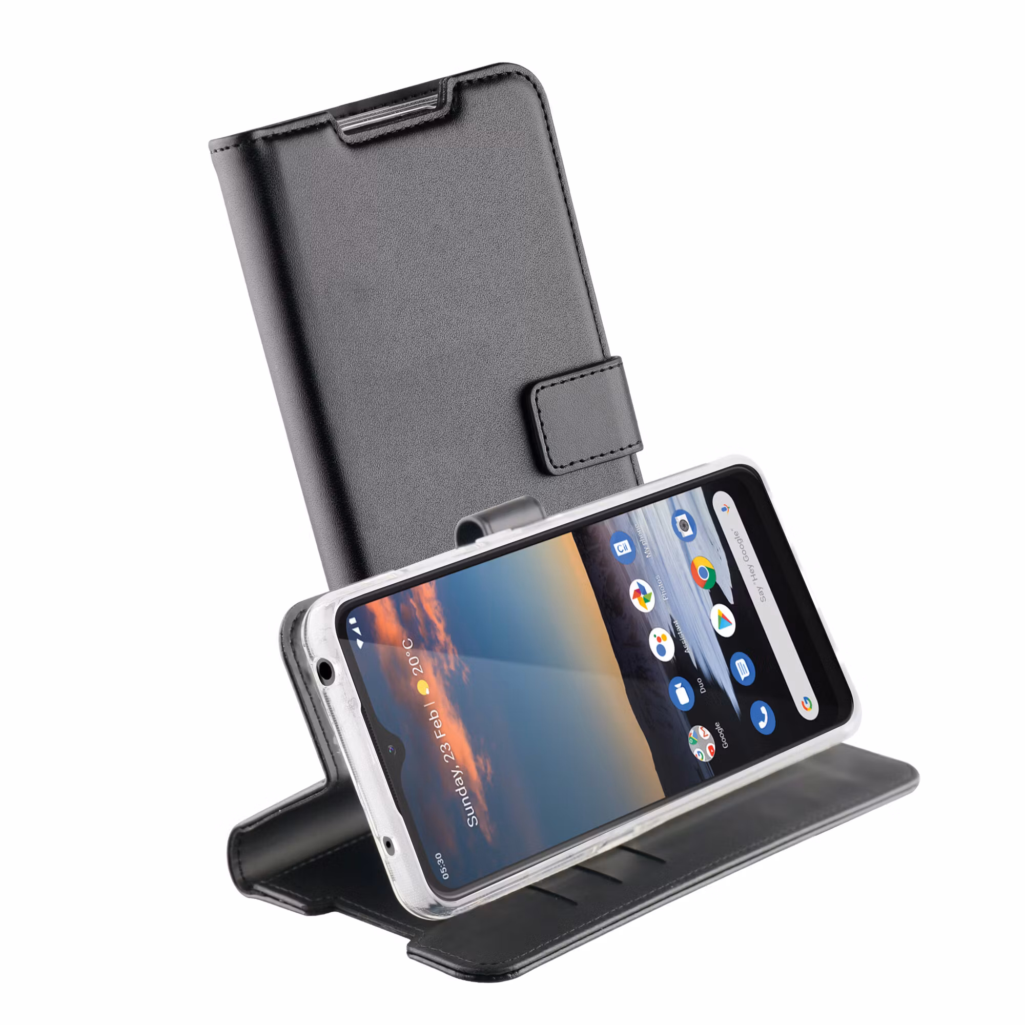 Vivanco Classic Plånboksfodral Nokia G11 / G21 Svart