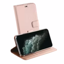 Vivanco Classic Plånboksfodral iPhone 11 Pro Max Rosa