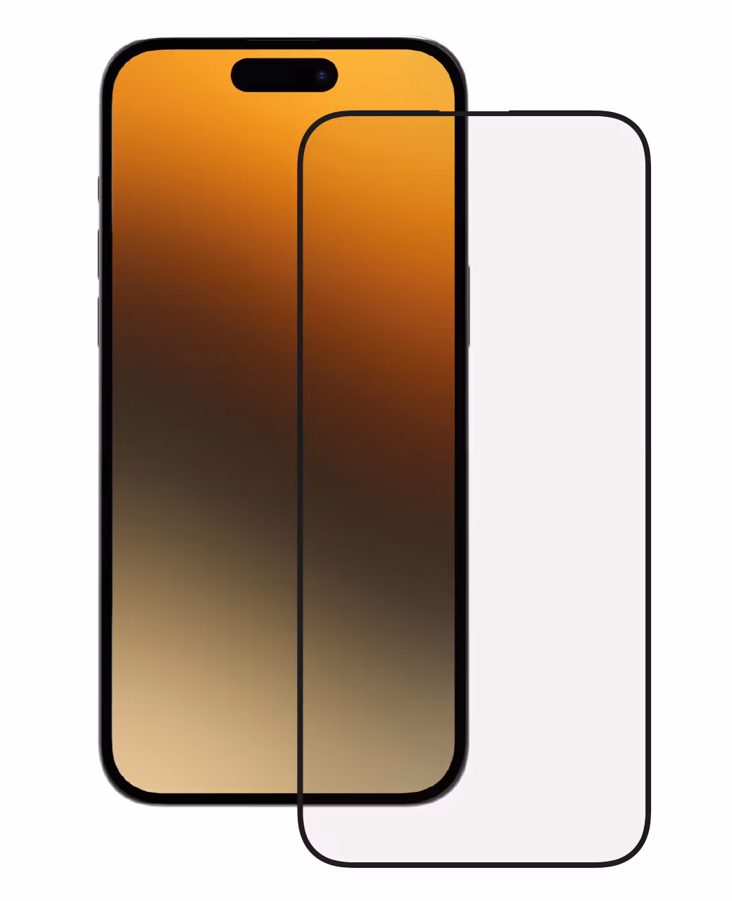 Vivanco Full Screen Skyddsglas 9H iPhone 15 Pro Max
