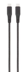 Vivanco Longlife USB-C/C 2.0 kabel 1.5m Svart