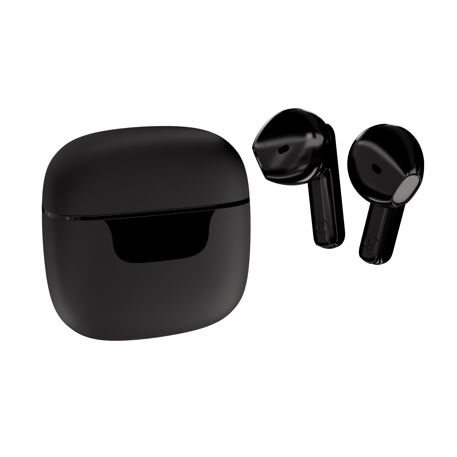 Vivanco Union Pair True Wireless BT hörlur Svart
