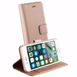 Vivanco Classic Plånboksfodral iPhone SE/8/7/6S Rosa