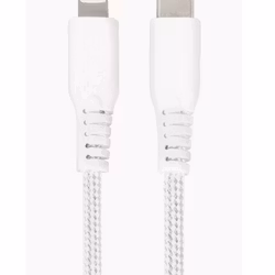 Vivanco Longlife USB-C/Lightning kabel MFI 1.5m Vit