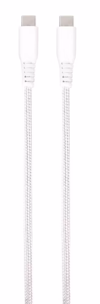 Vivanco Longlife USB-C/C 2.0 kabel 1.5m Vit