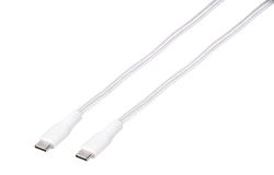 Vivanco Longlife USB-C/C 2.0 kabel 1.5m Vit
