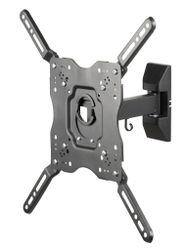 Vivanco 1-arm Vridbart väggfäste VESA 400/55"/35kg Svart