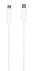 Vivanco USB-C/USB-C 2.0 kabel 1.2m Vit