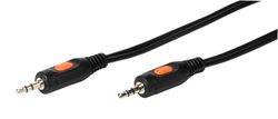 Vivanco Audiokabel, 1x3.5mm Hane 2.5m Svart