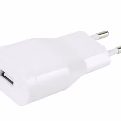 Vivanco USB Hemladdare + lightningkabel 2.4A Vit