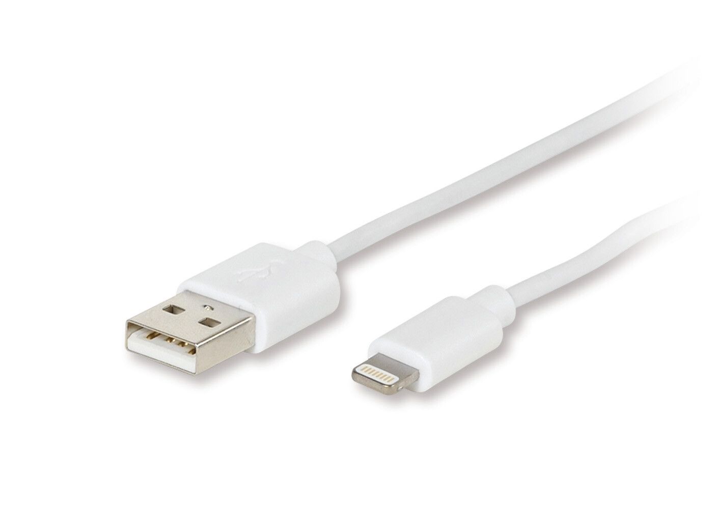 Vivanco USB Hemladdare + lightningkabel 2.4A Vit