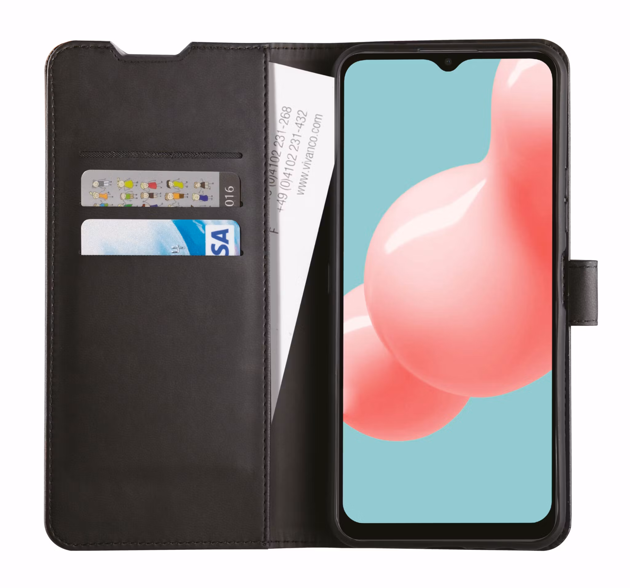 Vivanco Classic Plånboksfodral Galaxy A33 5G Svart