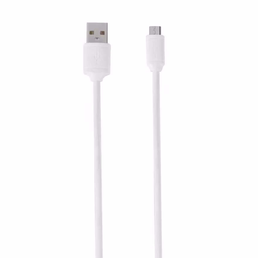 Vivanco Micro-USB Ladd-/Synk. kabel 1.2m Vit