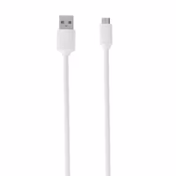 Vivanco Micro-USB Ladd-/Synk. kabel 1.2m Vit