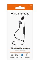 Vivanco Bluetooth In-Ear Plugin Headset Svart