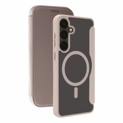 Vivanco Mag Wallet Plånboksfodral Samsung Galaxy S25 Greige