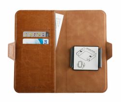 Vivanco Universal Plånboksfodral L 3-kort Brun