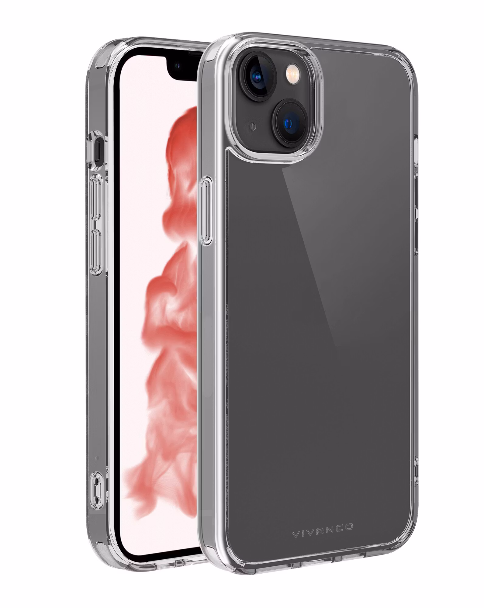 Vivanco Safe & Steady skal iPhone 15/14 Plus Transparent