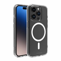 Vivanco Mag Steady skal iPhone 15 Pro Transparent