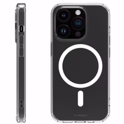Vivanco Mag Steady skal iPhone 15 Pro Transparent