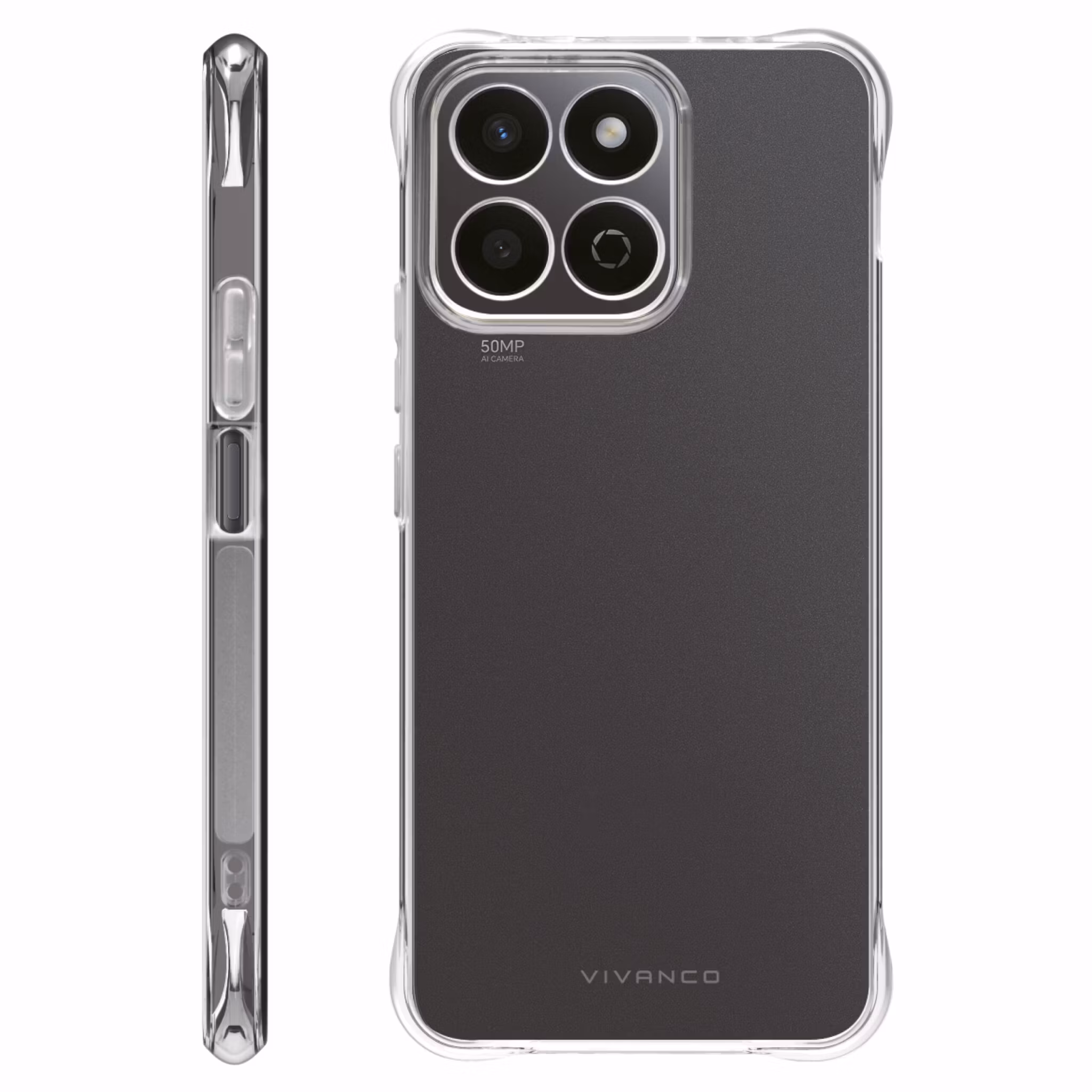 Vivanco Anti-Shock skal Honor 200 Smart Transparent