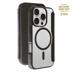 Vivanco Mag Wallet Plånboksfodral iPhone 16 Pro Svart
