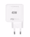 Vivanco Supersnabb 45W Dubbel Hemladdare Vit