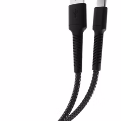 Vivanco Longlife USB-C/USB-A 2.0 kabel 0.5m Svart