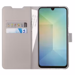 Vivanco Classic Plånboksfodral Samsung Galaxy A26 Greige