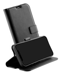 Vivanco Classic Plånboksfodral iPhone 14 Pro Svart