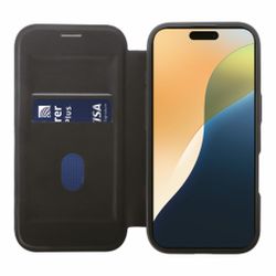 Vivanco Mag Wallet Plånboksfodral iPhone 16 Plus Svart