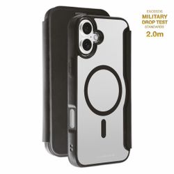 Vivanco Mag Wallet Plånboksfodral iPhone 16 Plus Svart