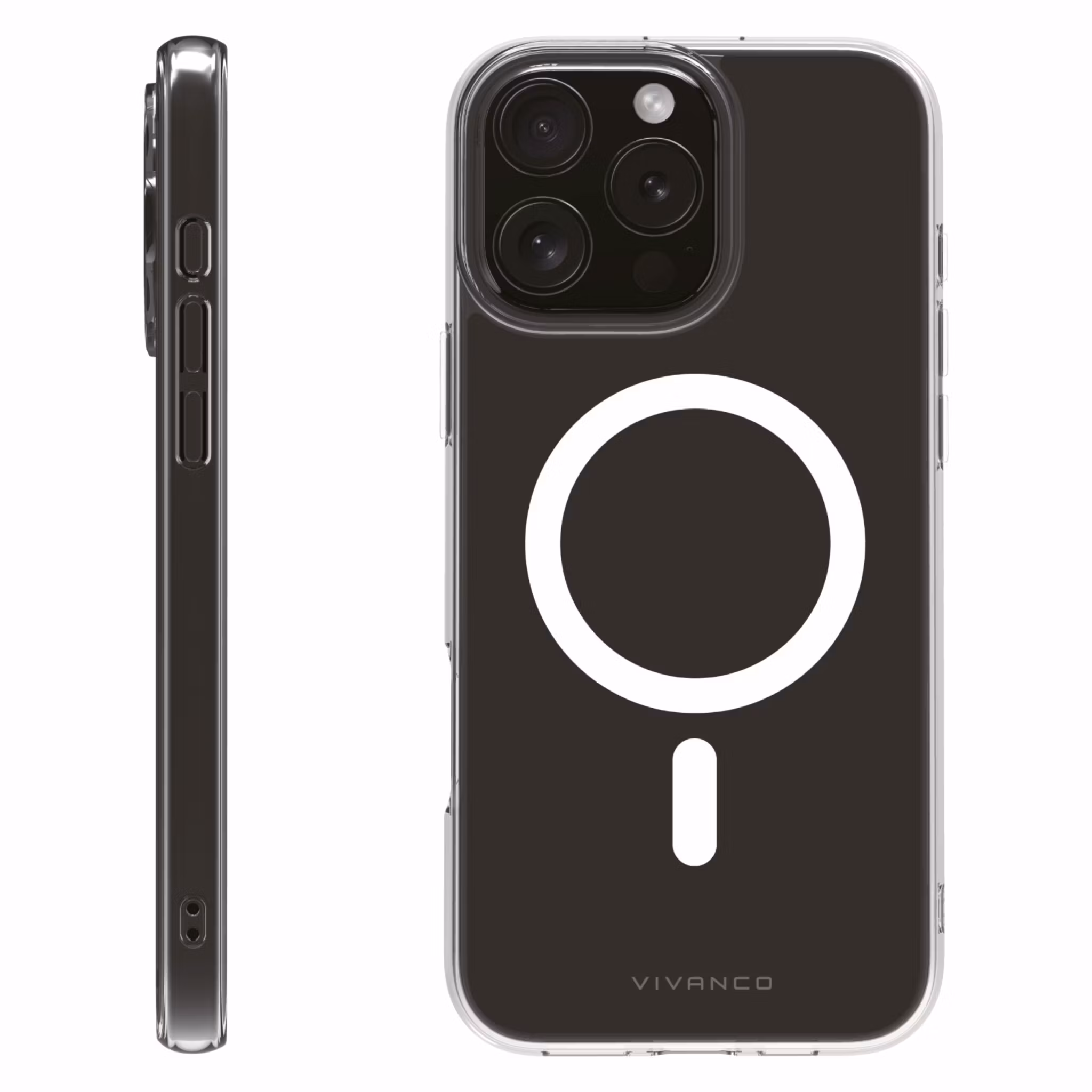 Vivanco Mag Clear skal iPhone 16 Pro Max Transparent
