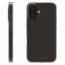 Vivanco Slim TPU skal iPhone 16 Plus Transparent
