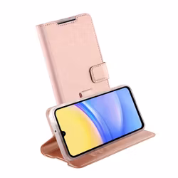 Vivanco Classic Plånboksfodral Galaxy A16 5G Rosa Guld
