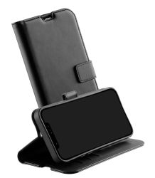 Vivanco Classic Plånboksfodral iPhone 13 Pro Svart