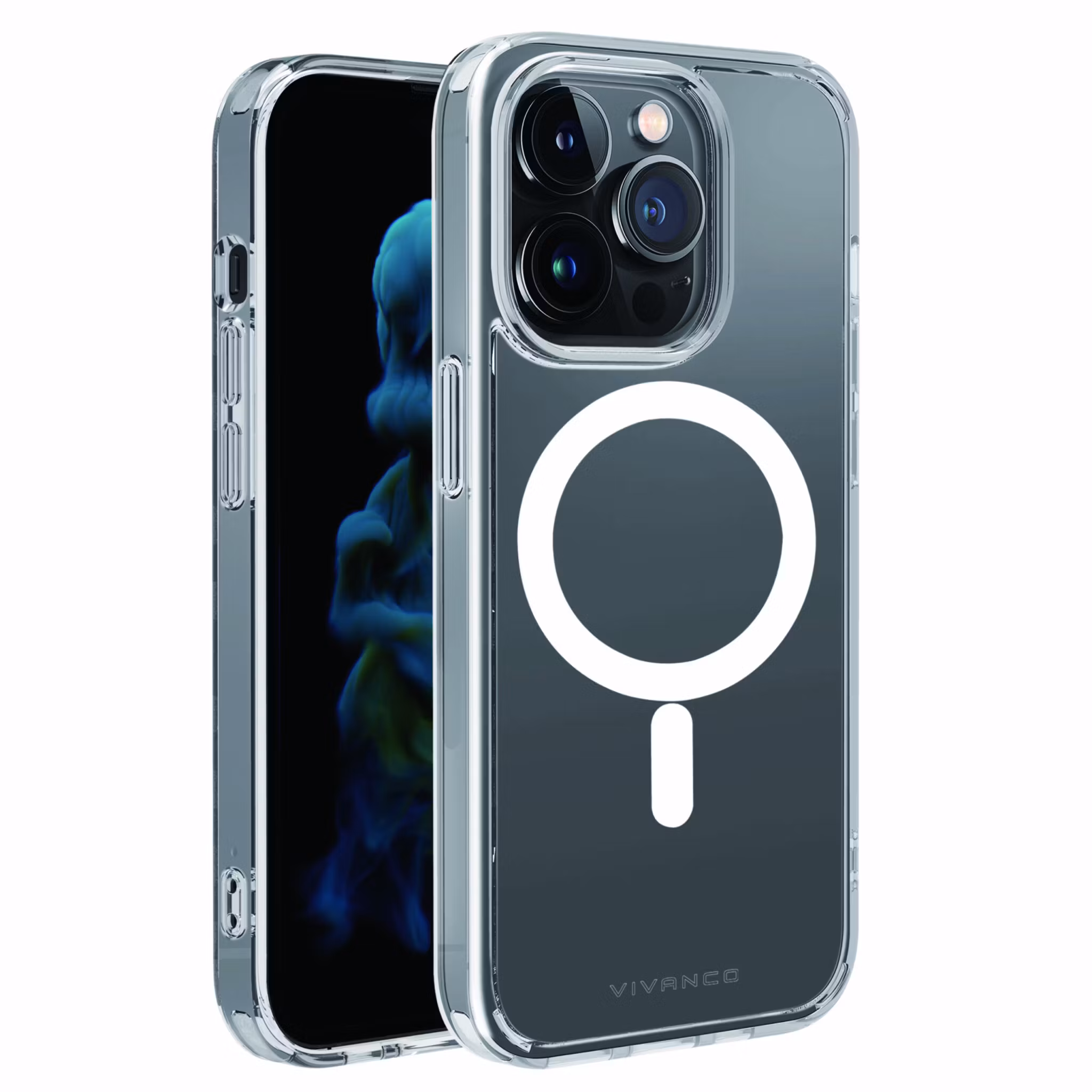 Vivanco Mag Steady skal iPhone 14 Pro Max Transparent