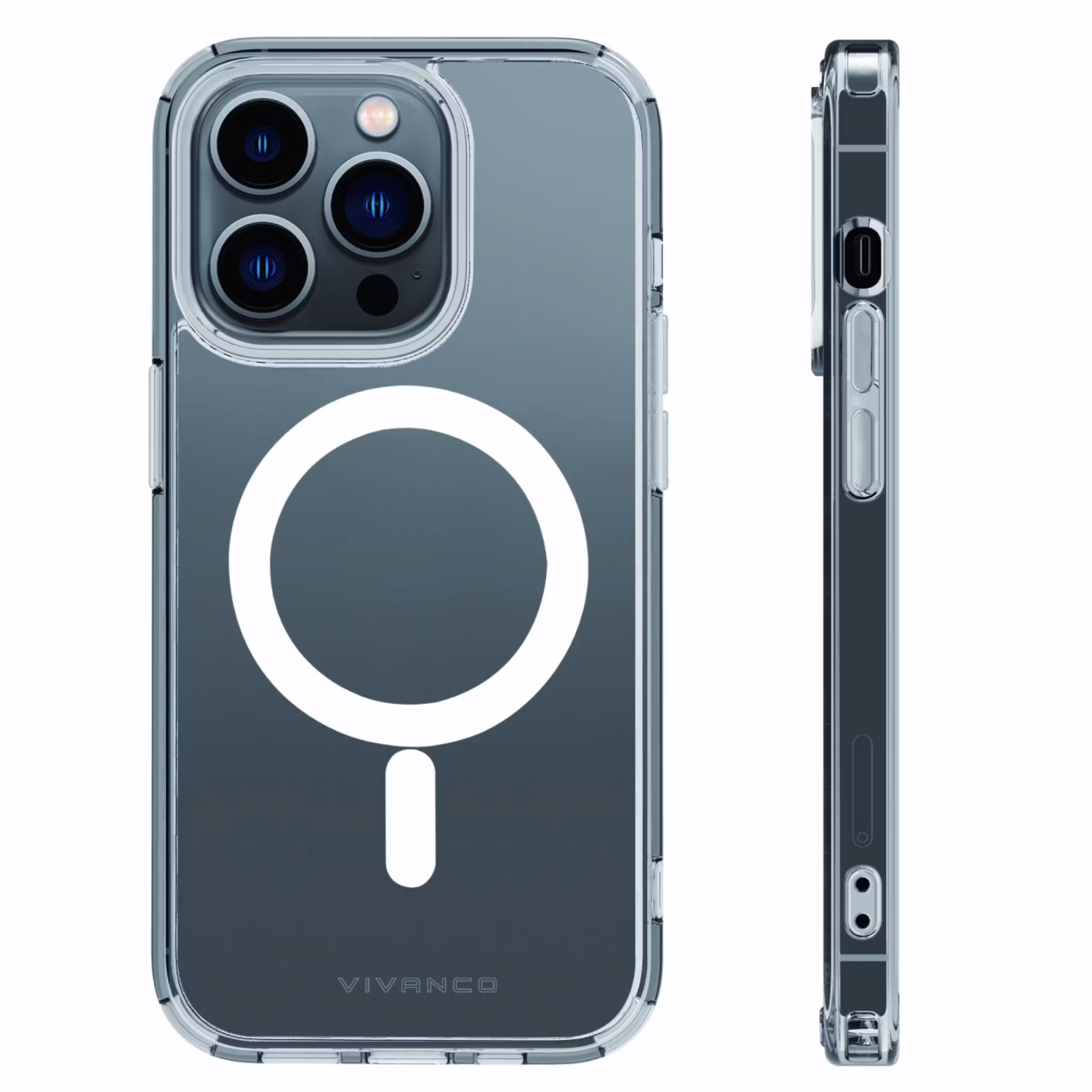 Vivanco Mag Steady skal iPhone 14 Pro Max Transparent