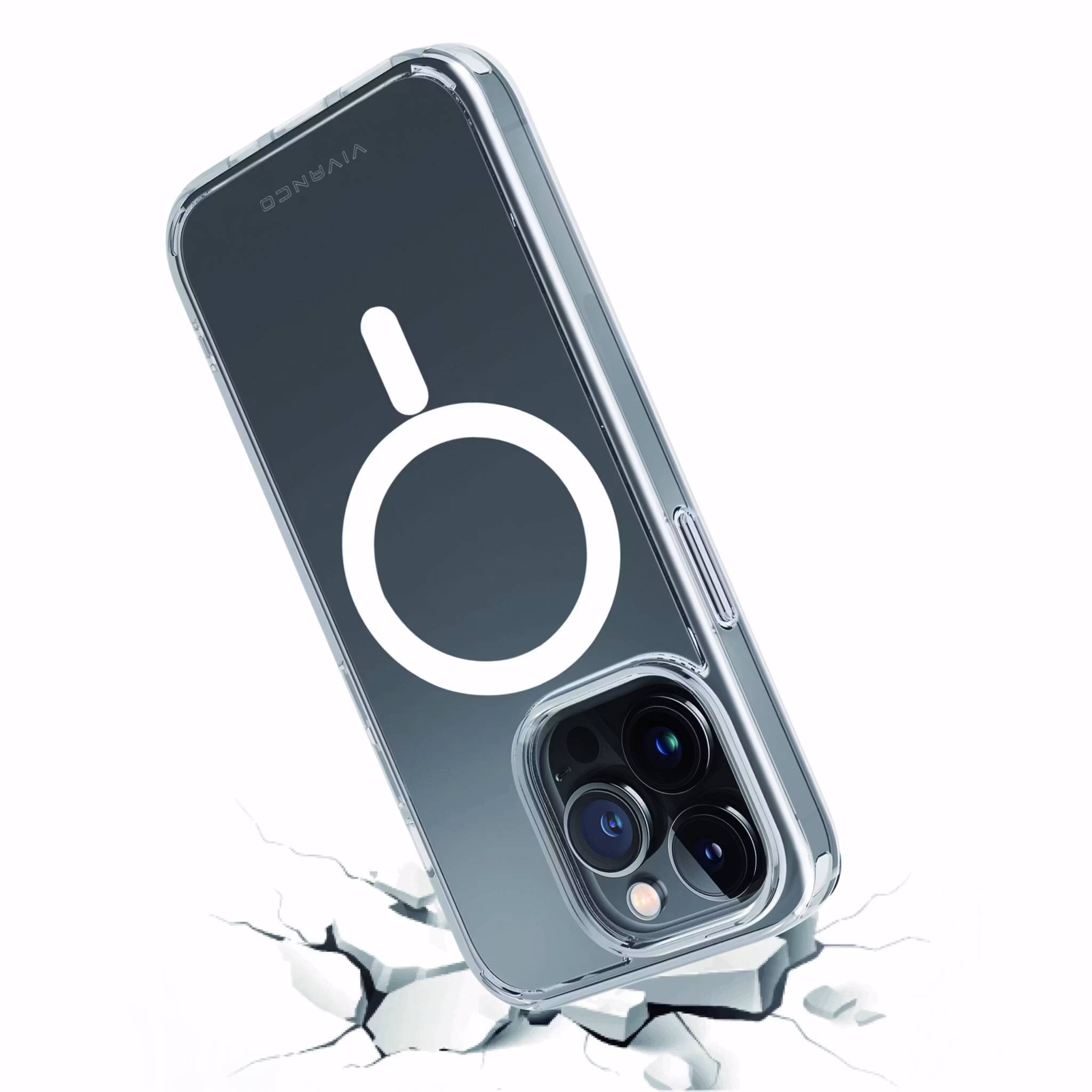 Vivanco Mag Steady skal iPhone 14 Pro Max Transparent