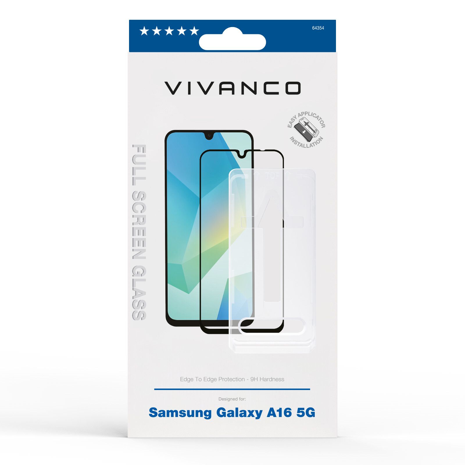 Vivanco Full Screen Skyddsglas 9H Galaxy A16 5G
