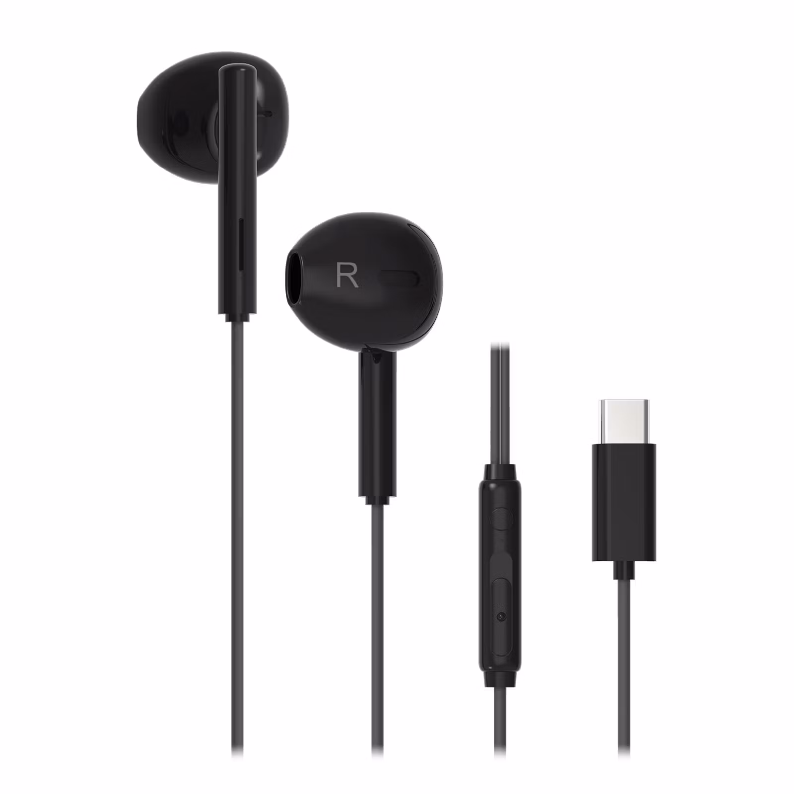 Vivanco Smart Pro USB-C In-Ear Headset Svart