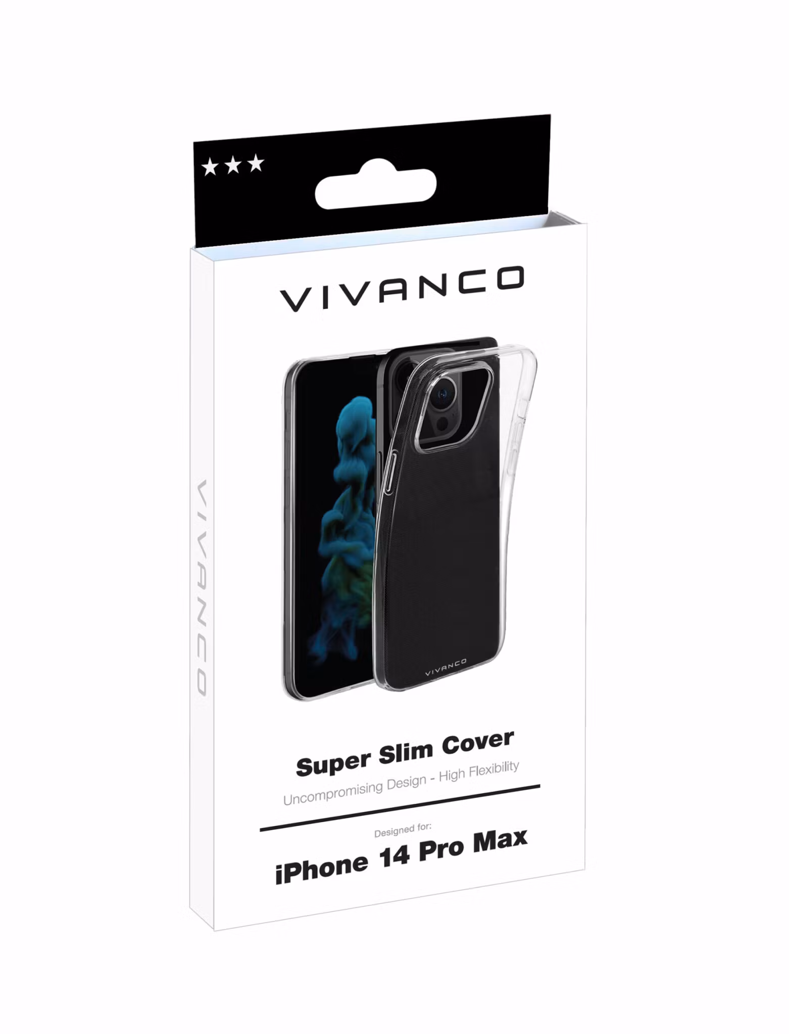 Vivanco Slim TPU skal iPhone 14 Pro Max Transparent
