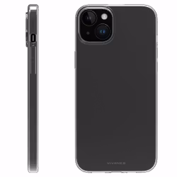Vivanco Slim TPU skal iPhone 15/14 Plus Transparent