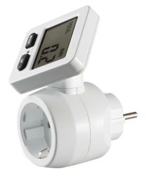 Vivanco Digital energiförbrukningsmätare Schuko 3680W