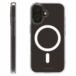 Vivanco Mag Clear skal iPhone 16 Transparent